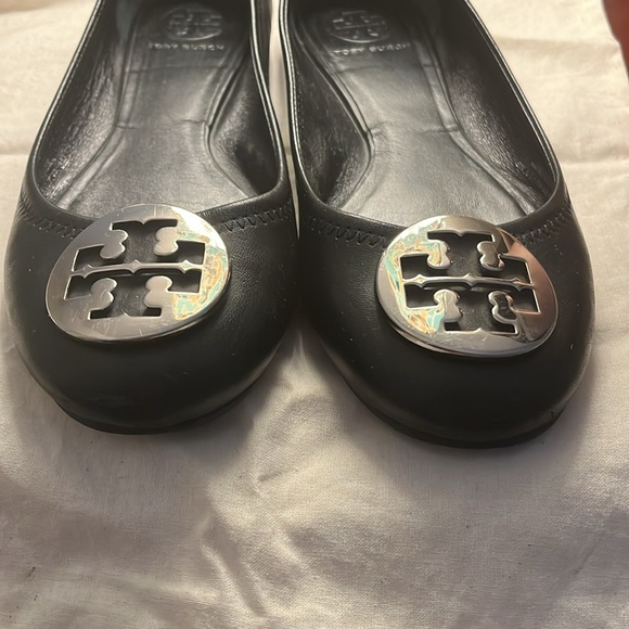 Tory Burch Black Ballet Flats size 8 - Picture 2 of 4